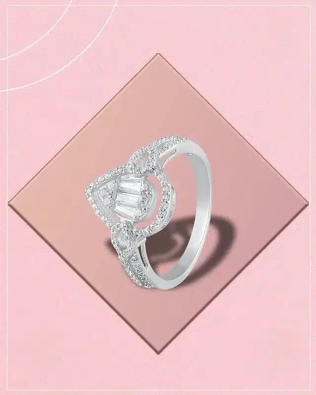 heart-inspired ring